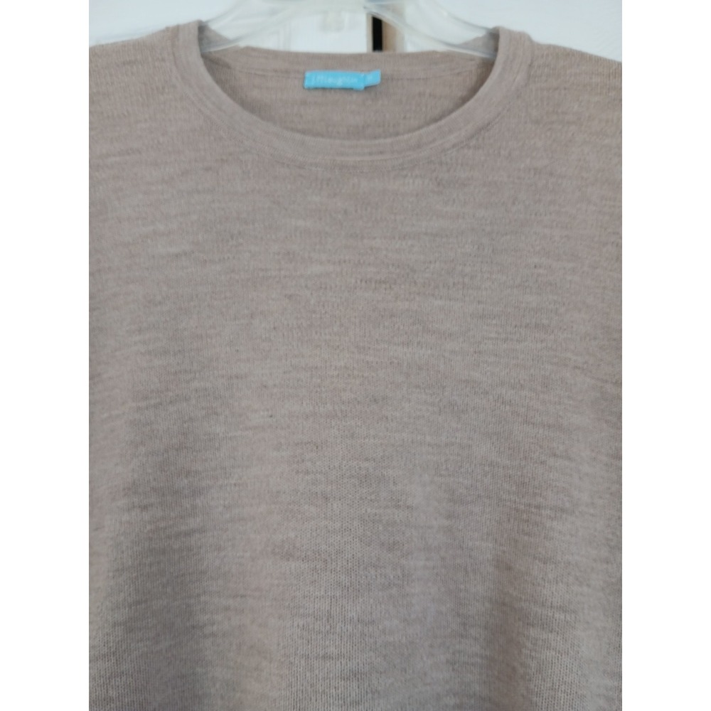 J. Mclaughlin Womens Merino Wool Button SnapDetail Sweater Top Brown Size Medium - Picture 6 of 8